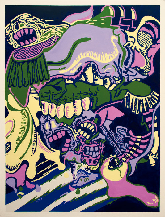 Juan M. Bordaberry, 2018. Óleo sobre lienzo, 97 × 130 cm