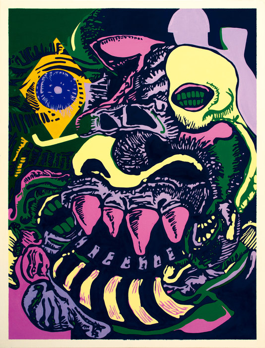 Humberto Castelo Branco, 2018. Óleo sobre lienzo, 97 × 130 cm