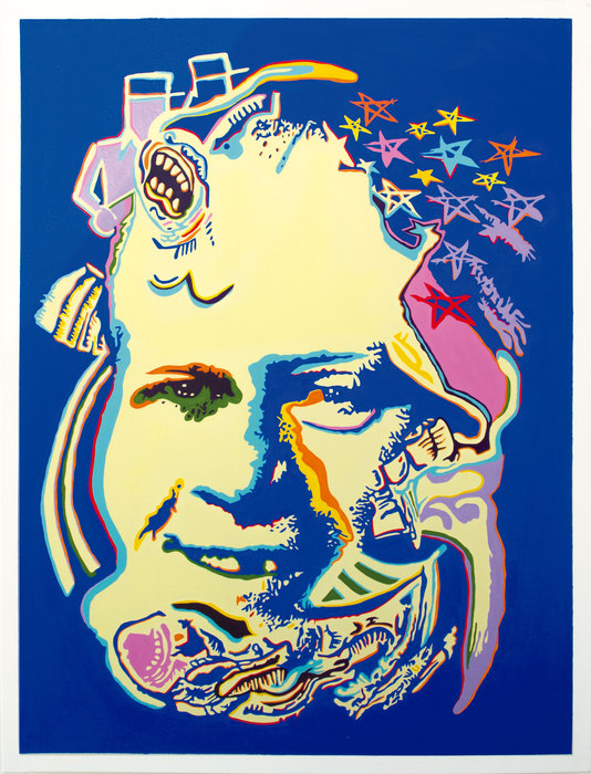 Gerald Ford, 2020. Óleo sobre lienzo, 97 × 130 cm